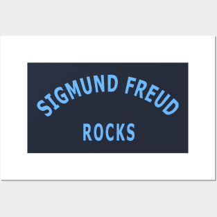 Sigmund Freud Rocks Posters and Art